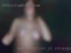 Masturbation in strange married places in Nashville TN.
